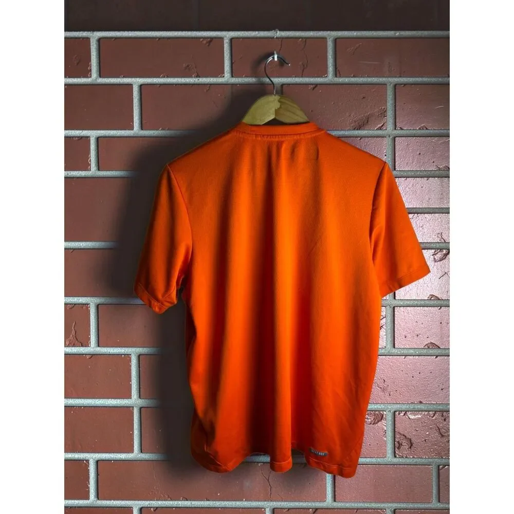 Adidas Miami Hurricanes Primeblue HEAT.RDY Orange Performance Shirt Men's L
